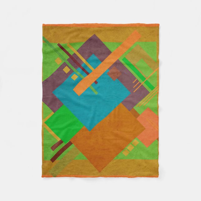 Geometric Brahaus Fleecefilt (Framsidan)