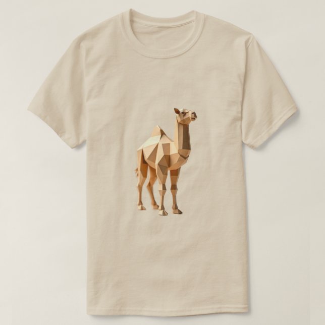 Geometric Camel T-Shirt (Design framsida)