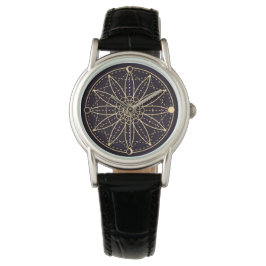 Geometric Celestial Mönster Armbandsur