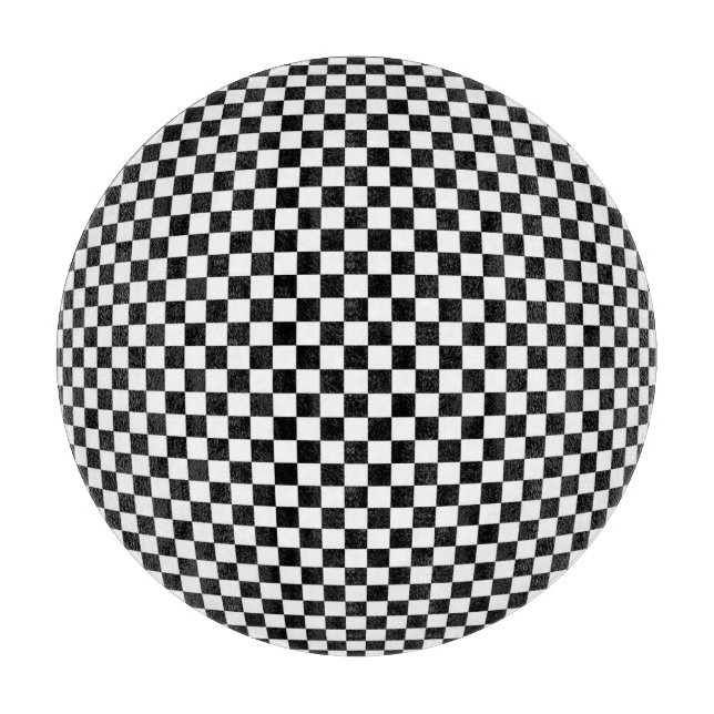 Geometric Checkered Illusion: Vintage Artistry. (Framsidan)