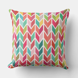 Geometric Chevron Arrow Aztec Mönster Cushion Kudde