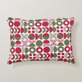 Geometric Christmas Modern  Prydnadskudde