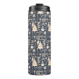 Geometric Christmas Pattern