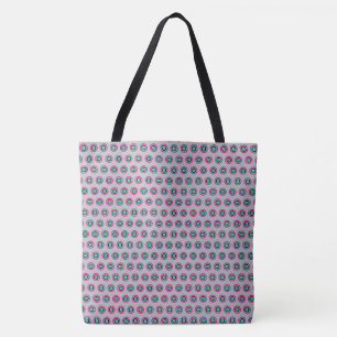Geometric Circle Tote Bag - Snyggt och mångsidighe Tygkasse