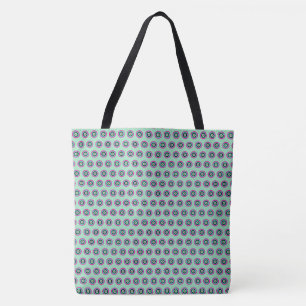 Geometric Circle Tote Bag - Snyggt och mångsidighe Tygkasse