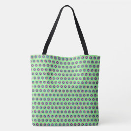 Geometric Circle Tote Bag - Snyggt och mångsidighe Tygkasse