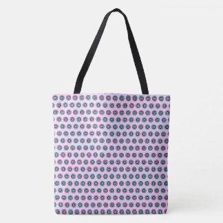 Geometric Circle Tote Bag - Snyggt och mångsidighe Tygkasse