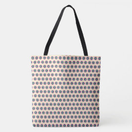 Geometric Circle Tote Bag - Snyggt och mångsidighe Tygkasse