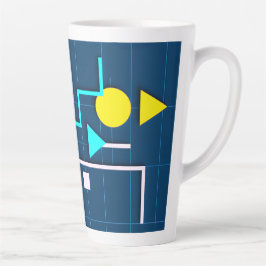 Geometric Circuit Mug