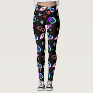 Geometric Colorful Mönster Leggings