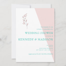 Geometric Coral Remarkable Budget Inbjudningar