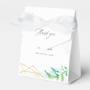 Geometric Crystal Bröllop Presentaskar