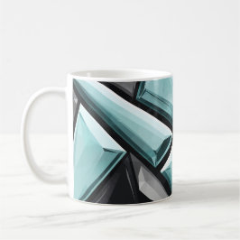 Geometric Crystal Design Kaffemugg