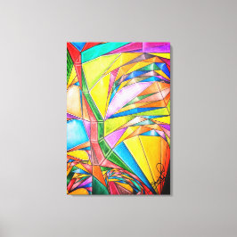 Geometric Design 22 Canvastryck