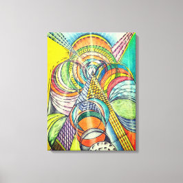 Geometric Design 34 Canvastryck