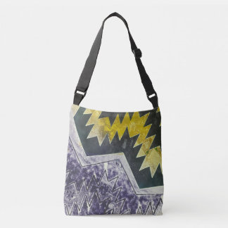 Geometric Design Bag Native American Crossbody Bag Axelväska