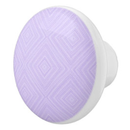 Geometric Diamond Bathroom Lilac Knopp