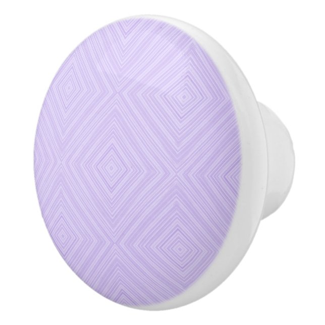 Geometric Diamond Bathroom Lilac Knopp (Höger)