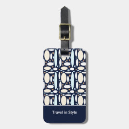 Geometric Elegance Bagagebricka