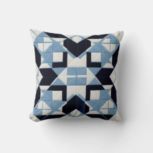 Geometric Elegance Pillow Kudde