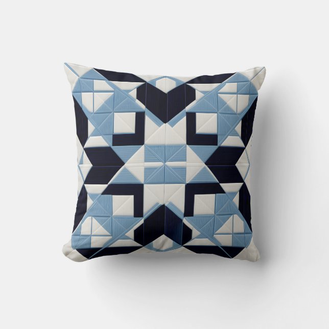 Geometric Elegance Pillow Kudde (Framsida)