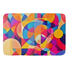 Geometric Färg Emotion Badrumsmatta