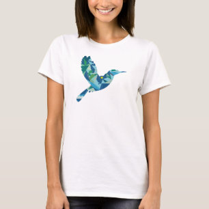 Geometric Färgad Bird T Shirt