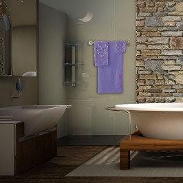 Geometric färgad mönster lavender