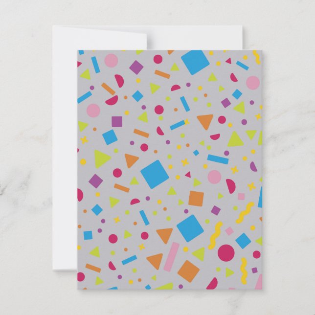 Geometric Figur Creation 2 Anteckningskort (Framsida)
