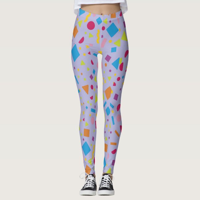 Geometric Figur Creation 3 Leggings (Framsida)