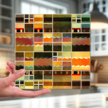 Geometric Fine Art Mönster Kitchen Bathroom Tile