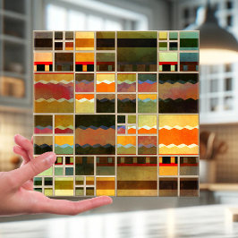 Geometric Fine Art Mönster Kitchen Bathroom Tile Kakelplatta