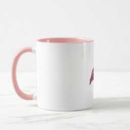 Geometric Flamingo Mugg
