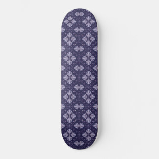 Geometric Flower Petals Abstract Repeat Pattern Mini Skateboard Bräda 18,5 Cm