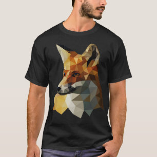 Geometric Fox T Shirt