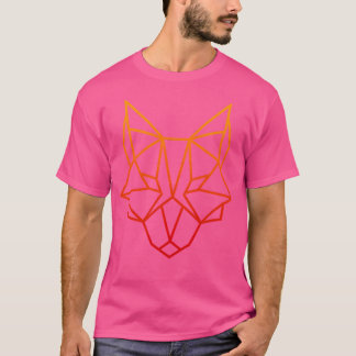 Geometric Fox T Shirt