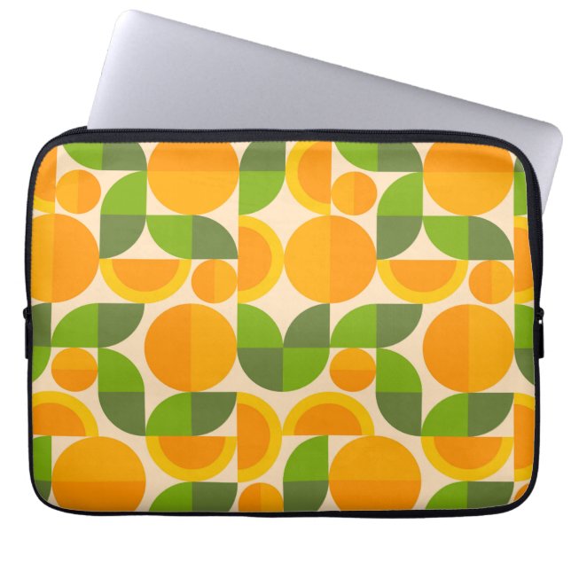 Geometric Fruit Laptop Fodral (Framsidan)