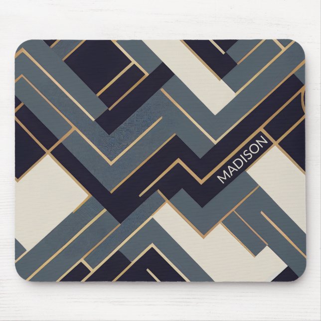 Geometric Golden-illustration Musmatta (Framsidan)