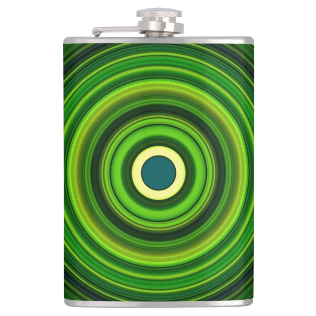 Geometric Greena Mandala Design-64055 Fickplunta (Framsidan)