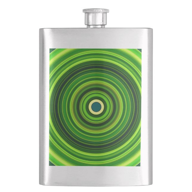 Geometric Greena Mandala Design-64055 Fickplunta (Framsidan)