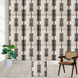 Geometric Grekiska Nyckel Mönster Tile Kakelplatta
