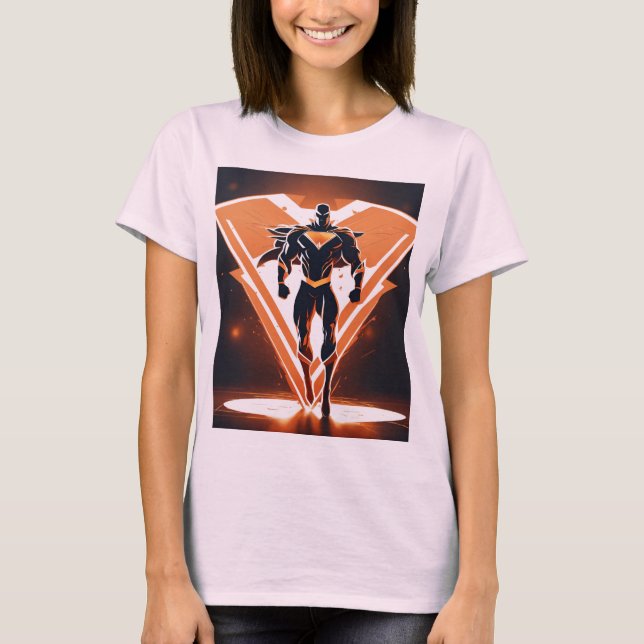Geometric Guardian T-Shirt (Framsida)