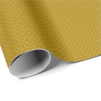 Geometric Guld Wrapping Papper - Luxurious Eleganc Presentpapper