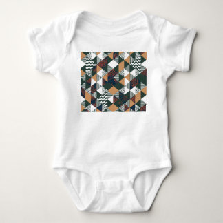 Geometric handflatan löv, trendig mönster t shirt
