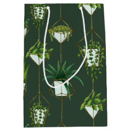 Geometric Hanging Houseplant Mönster