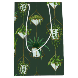 Geometric Hanging Houseplant Mönster