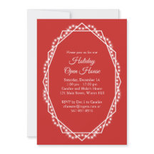 Geometric Helgdag Gnistra Open House Red