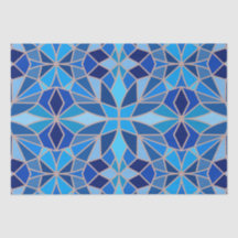 Geometric Himlar Tissue-papper