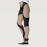 Geometric Huge Spots valfri Färg på svart Leggings<br><div class="desc">Den här unika designen med två färg visar enorma punkter som du kan färga om på vilket sätt du vill. Resten är fast svart och kan inte justeras. Som standard är punkterna ljuslatte/brun för färgaden, vilket indikerar ett färg för huden. Från en avstånd ser den ganska coola ut och du...</div>