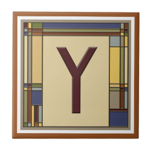 Geometric Initial Y. Kakelplatta